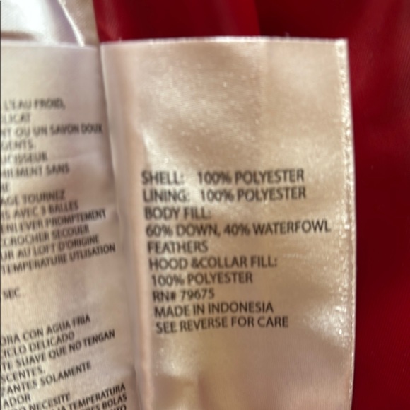 MK Michael Kors Women Red Vest Hoodie Front Zip XS - Picture 9 of 11